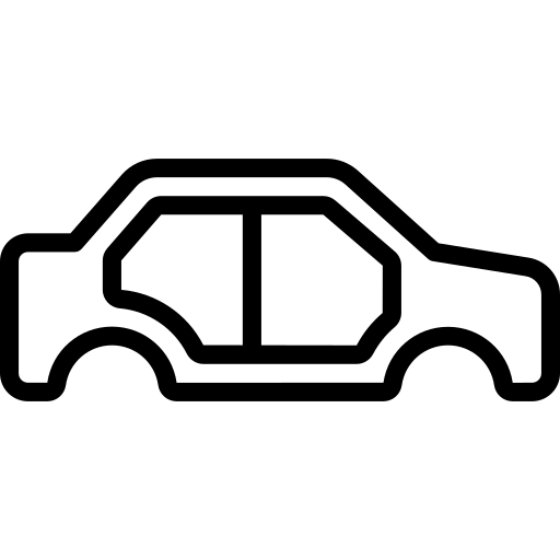 vector image of car chasis