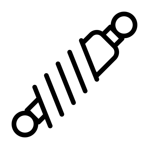 vector image of shock absorbers